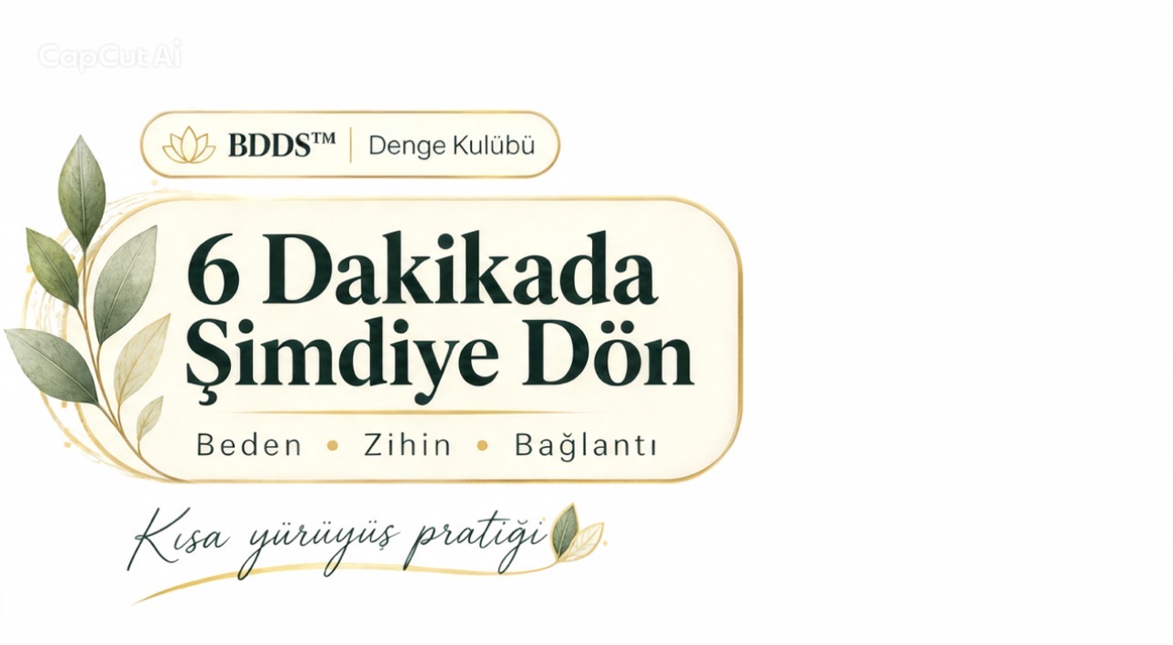6 Dakikada Şimdiye Dön